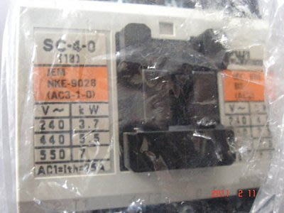 [清倉才有的價格]富士電磁開關 SC-4-0   4A  110V或220V
