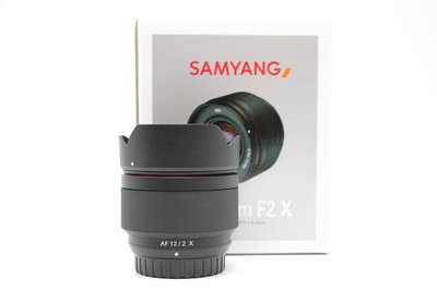 【高雄青蘋果3C】Samyang AF 12mm F2 For Fujifilm X-mount 公司貨 #80378
