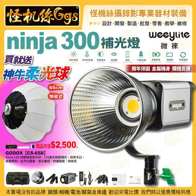 12期Weeylite微徠Viltrox唯卓仕ninja300 補光燈LED保榮口 Godox神牛 CS-650D柔光箱