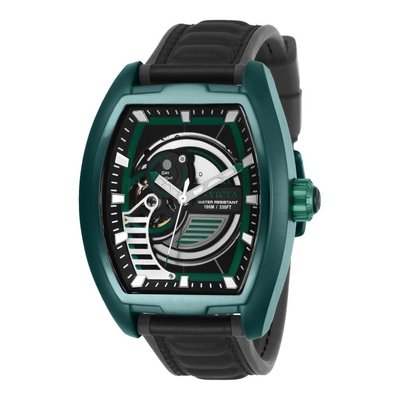 Invicta 英威塔1.6折! S1 Rally 綠色方形手錶男錶機械錶賽車錶26892全新真品原廠包裝