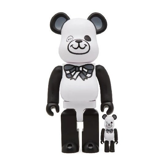 BEETLE BE@RBRICK FREEMASONRY FRAGMENT 全視之眼白黑