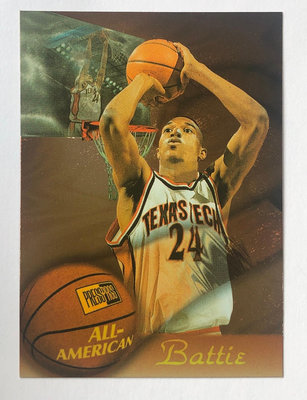 [NBA]1997 Press Pass All-American Tony Battie 特卡 #A7