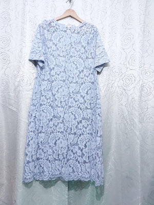 0505 LORANZO ROMANZA優雅燒花蕾絲縷空洋裝