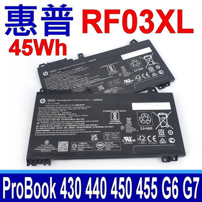 惠普 HP RF03XL 原廠電池 HSTNN-0B1C zhan 66 Pro 14 G2 G3 Pro 15 G2