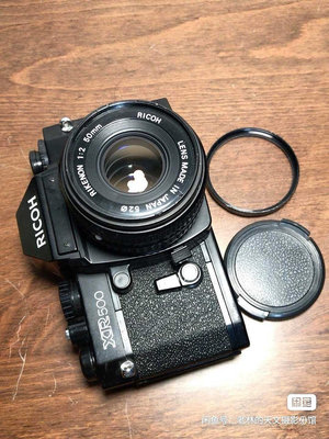 膠片相機 理光 XR500+50mm F2 定焦鏡頭