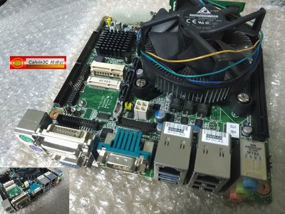 CPU+主機板+記憶體 Intel G1840 研華 AIMB-203 DDR3 4G 內建顯示 3組SATA ITX板