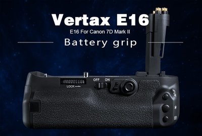Pixel 品色 Vertax E16 電池手把 (類似MB-E16適用Canon 7D Mark II) 高階快門按鈕