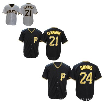 熱銷 2020新款MLB球衣 匹茲堡海盜隊 21#24#棒球服實拍圖 可開發票