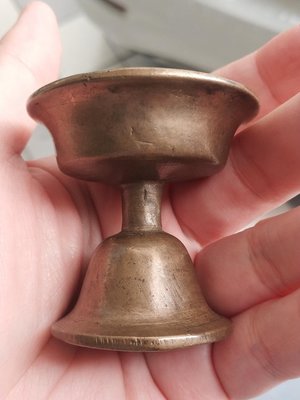藏傳老酥油燈杯(AFD2023020631)