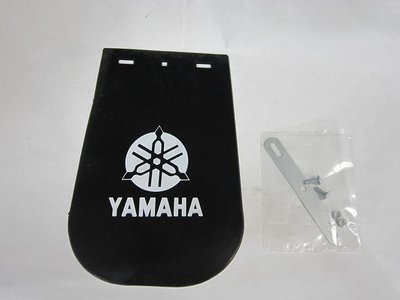 RILI~S~YAMAHA/ HONDA/SUZUKI / kawasaki LOGO造型 土除橡皮擋泥板片 後 (大)