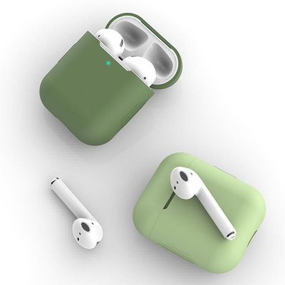 適用airpods保護套蘋果液態硅膠無線藍牙耳機套Airpods2透明超薄防塵貼2代1二airpod pro3套三ins