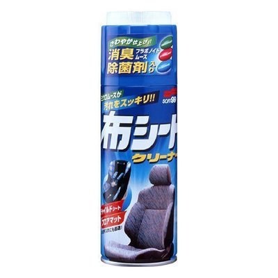 【高雄阿齊】日本 SOFT99 新布面乾洗劑 布製坐椅.人造皮革坐椅.腳踏墊.地毯.塑膠製品類表面的清潔