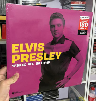 眾信優品 黑膠唱片 貓王 Elvis Presley 奪榜單曲 LP