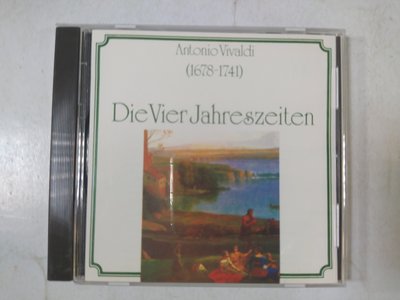 昀嫣音樂(CD31)  Antonio Vivaldi Die vier Jahreszeiten 片盒有損 片況良好