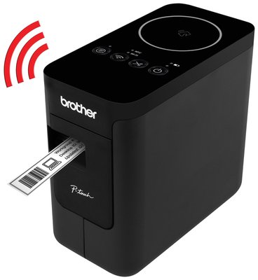 【全新】Brother (兄弟牌) PT-P750W 無線標籤機 支援 NFC和WIFI 自動裁刀 可電腦連線列印