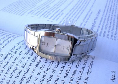 經緯度鐘錶 CASIO手錶 長方時尚氣質高雅 淑女指針錶 全新公司貨【特價↘760】 LTP-1165A-7C