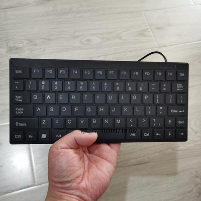 有線鍵盤工業小鍵盤機床有線ps2圓口圓頭 筆記本外接USB接口78鍵線長1.8米鍵盤套裝