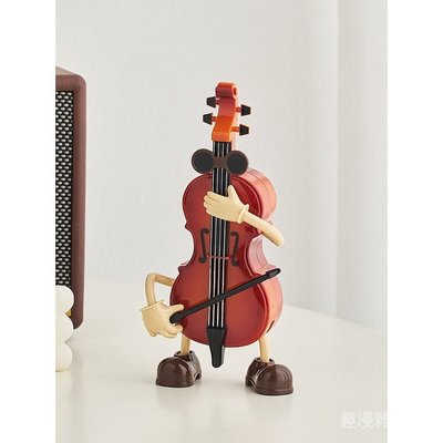 簡約吉他 小提琴 八音盒 音樂盒 辦公室 桌面 裝飾 擺件 生日禮物