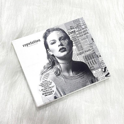 霉霉新專輯 泰勒斯威夫特 Taylor Swift Reputation CD+海報 正版-樂樂