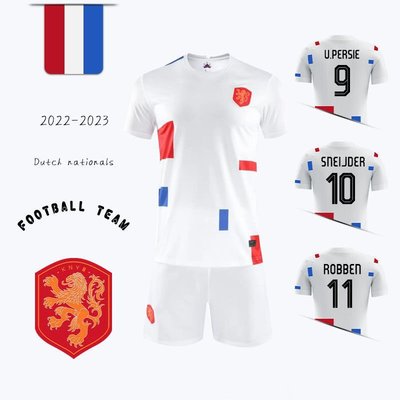 【熱賣下殺】2022世界杯卡塔爾荷蘭國家隊球衣10號德佩足球訓練服足球服可定制