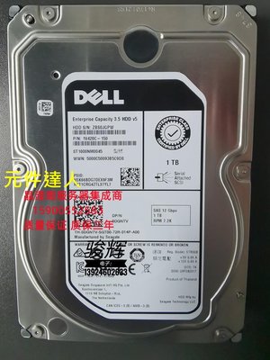 DELL R450 R550 R650 R750 R750xa 1T 7.2K 3.5寸 SAS 12GB 硬碟