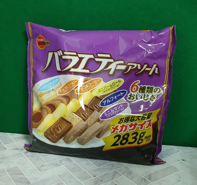 北日本 Bourbon 6種類綜合餅乾278.4g