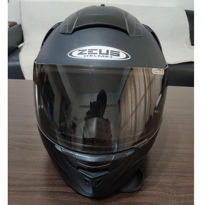 ZS-806F 消光黑色 全罩安全帽