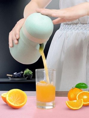 下殺 手動榨汁機 手動榨汁機家用榨汁神器水果壓汁器迷你炸果汁機榨橙子檸檬擠橙汁