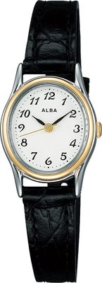日本正版 SEIKO 精工 ALBA AIHK001 手錶 女錶 皮革錶帶 日本代購