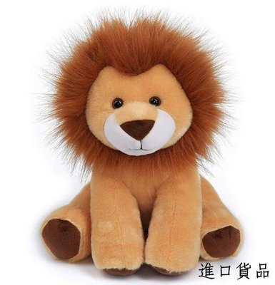 現貨可愛的 獅子萬獸之王 大貓動物絨毛娃娃玩具玩偶擺件禮品可開發票