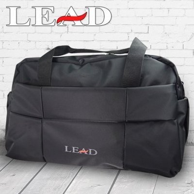 加賀皮件 Lead 多收納空間設計 可插行李箱拉桿 防潑水尼龍 旅行袋 購物袋 8823