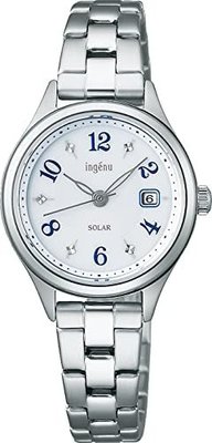 日本正版 SEIKO 精工 ingenu AHJD432 女錶 手錶 太陽能充電 日本代購