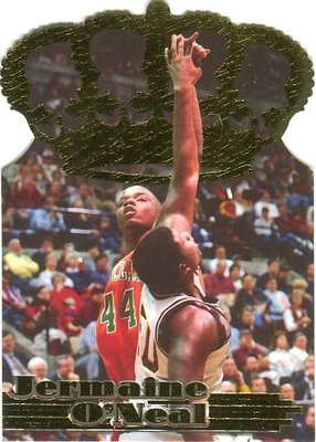 小歐尼爾 Jermaine O'neal 1996-97 Pacific 皇冠卡[U]