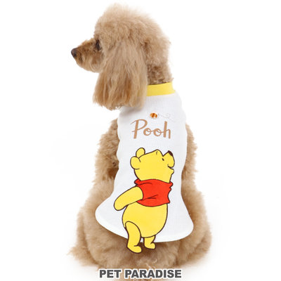 貝果貝果 日本 pet paradise 代理 Disney 可愛維尼 POOH 夏季圓領衫 [D10297]