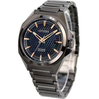 預購 CITIZEN Series8 NA1015-81Z 星辰錶 40mm 機械錶 珍珠母貝面盤 藍寶石鏡面 鍍灰色錶帶 男錶 女錶