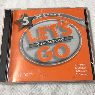 【彩虹小館101】兒童CD~LET'S GO 5 _共4片_OXFORD