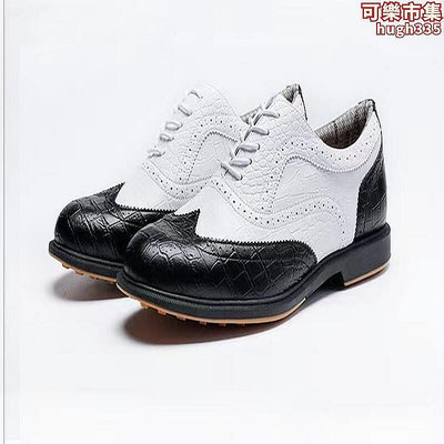 【現貨】golf男鞋xfc高爾夫球鞋英倫風休閒運動鞋軟底舒適防側滑鞋子
