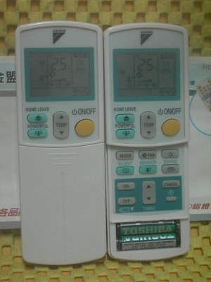 全新 DAIKIN 大金 CDXD-25DVMT 冷暖遙控器 適用 ARC433A59  433A60 433A66