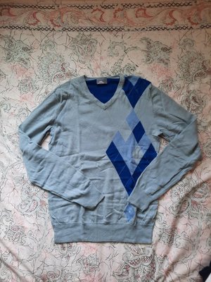J.lindeberg 高爾夫球 專櫃品牌 几 時尚針織衫 保暖毛衣 套衫 L號