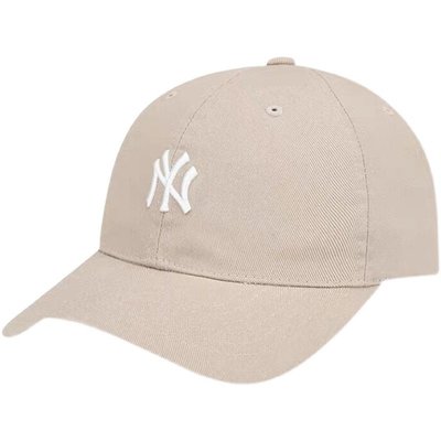 帽子韓國MLB正品棒球帽ny洋基隊男女帽子la鴨舌帽小標軟頂彎檐遮陽帽
