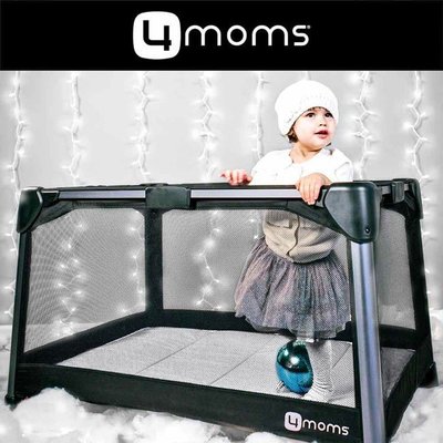 媽媽寶寶 租 美國 4Moms breeze 微風育兒遊戲床 / 折疊床/ 嬰兒床