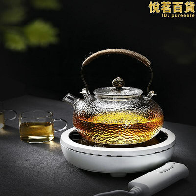 黑晶爐煮茶器靜音家用小型迷你多功能電爐茶具玻璃燒水壺泡茶爐