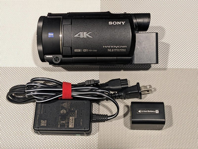 Sony fdr-AX60 DV 4K錄影機 內建觀景窗 30X清晰變焦 水貨有繁中介面 AX40 AX30 AX45 AX100可參考