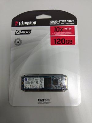 金士頓 M2 2280 120GB SSD (全新未拆)