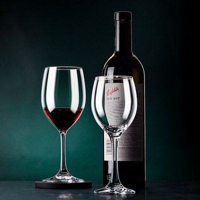 現貨 套裝紅杯子高腳杯歐式奢華高檔水晶玻璃葡萄杯250ml家用小號~可開發票特賣