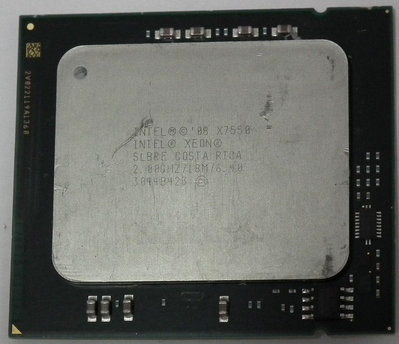 正式版X7550 Intel Xeon CPU SLBRE 2.0G 18M LGA1567腳位 E7 8核心X6550  商品備註      物品狀況： 使用
