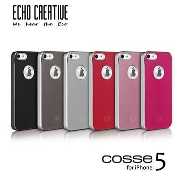 請先詢問庫存 ECHO系列 Cosse x iPhone SE/5S 保護殼 鋁合金 高強化材質增加抗刮性