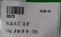 2022年(種子)水晶冰花(冰花.日本冰菜)冰原20元0.1克種子1公克種子160元
