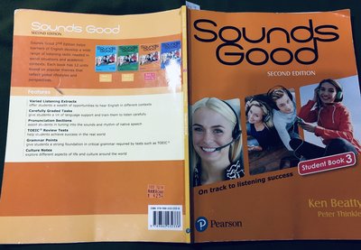 Sounds Good 2/e Student Book 3 PEARSON 9789882432338 輕微劃記