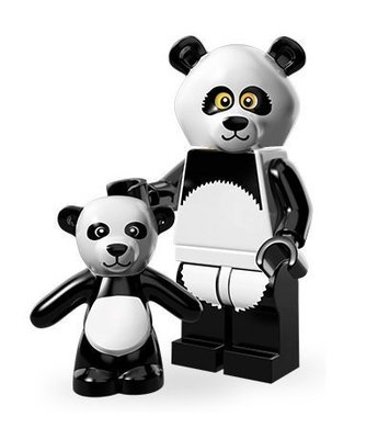 (JEFF) LEGO 樂高 抽抽樂 71004 人偶包 熊貓人 貓熊人 樂高玩電影 非 71022